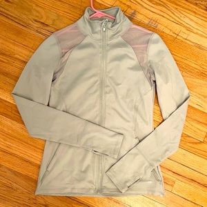 Olive green workout jacket